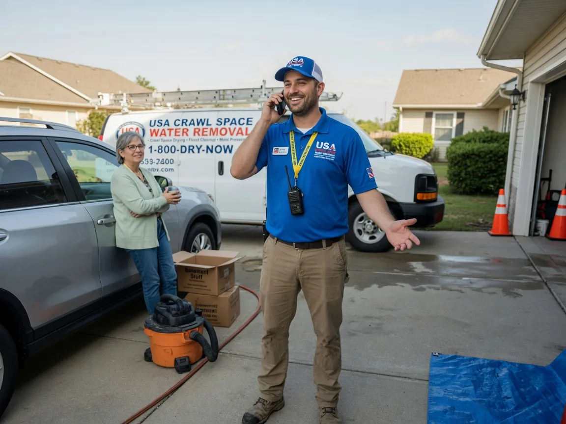 Crawl Space Water Removal Blevins, AR FAQs